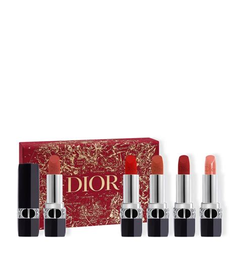 set dior lipstick|dior limited edition lipstick set.